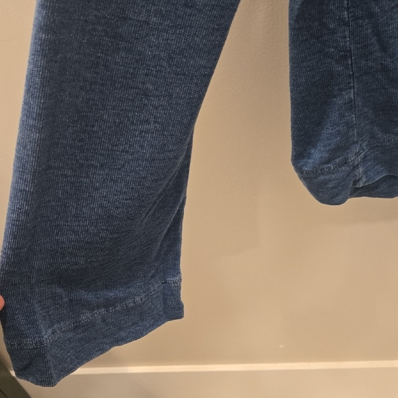 Cloth & Stone Indigo Hooded Sweatshirt - Picture 5 of 11